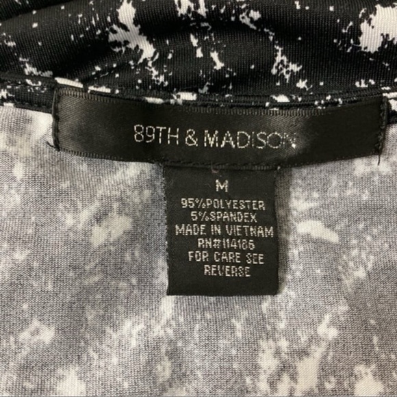 89th & Madison Speckled Print Droop Neck Tank - Picture 4 of 4